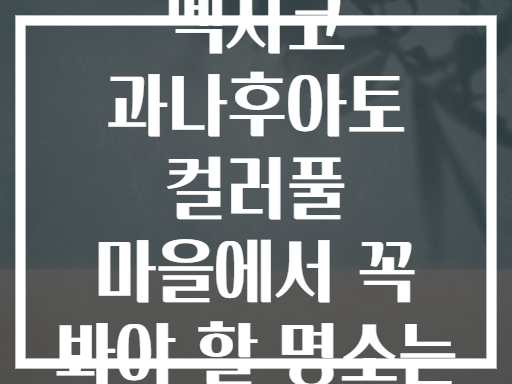 멕시코 과나후아토 컬러풀 마을에서 꼭 봐야 할 명소는